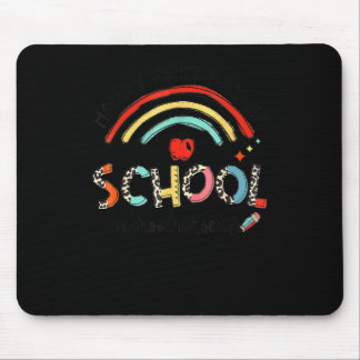 Tapis De Souris Infirmière Scolaire Vie Heureux Premier Jour D'éco