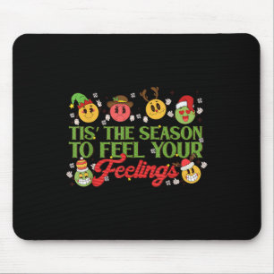 Tapis De Souris Infirmière thérapeute en santé mentale de Noël