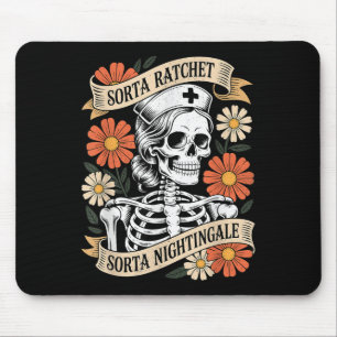 Tapis De Souris Infirmière un peu Ratchet un peu Nightingale squel