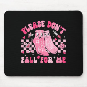 Tapis De Souris Infirmière Valentine non chaussettes S'il vous pla