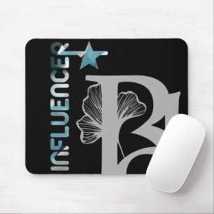 Tapis De Souris INFLUENCER Mousepad Tendance Art Abstrait Océan Bl