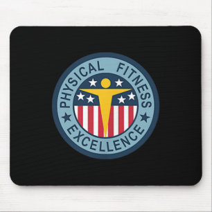 Tapis De Souris Insigne d'aptitude physique - Armée américaine