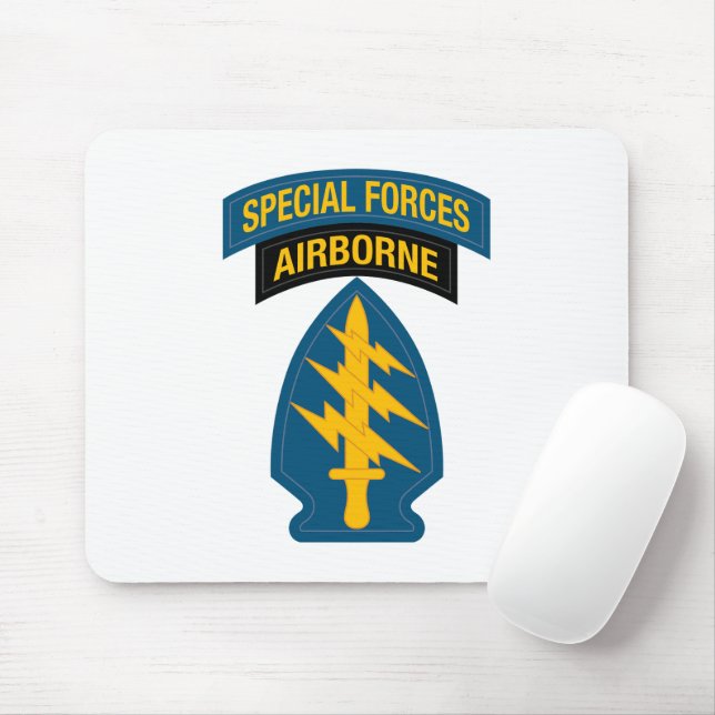 Tapis De Souris Insigne des forces spéciales - Onglet aéroporté (Avec souris)