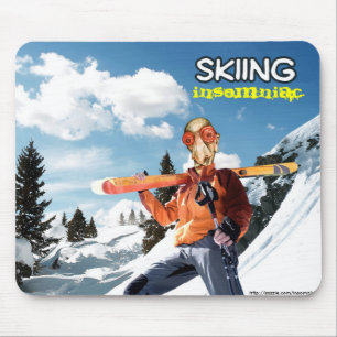 Tapis De Souris Insomniac de ski