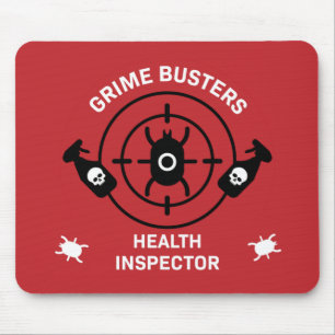 Tapis De Souris Inspecteur de la santé