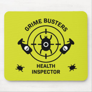 Tapis De Souris Inspecteur de la santé