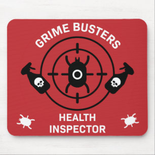 Tapis De Souris Inspecteur de la santé publique - Santé De l'envir