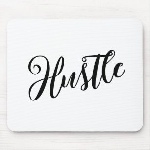 Tapis De Souris Inspirationnel "Hustle" Tendance Letting Pad Souri