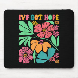 Tapis De Souris Inspiré Motivationnel Ivf Mama Fleur sauvage Ivf M