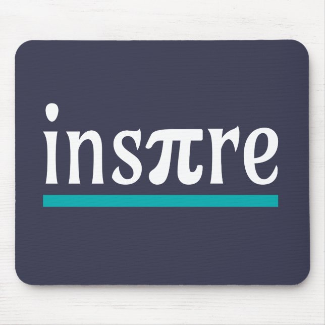 Tapis De Souris Inspirer Math Pun amusant Inspirationnel (Devant)