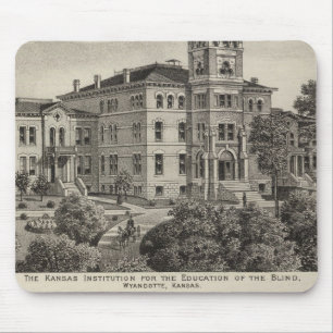 Tapis De Souris Institut pour l'éducation des aveugles du Kansas