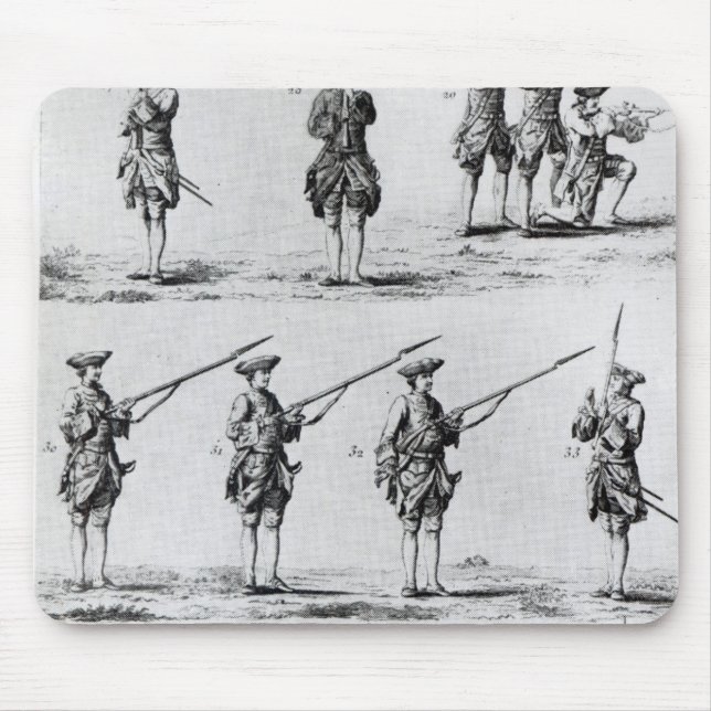 Tapis De Souris Instructions pour un foret de baïonnette (Devant)