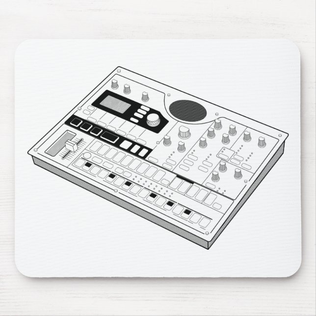Tapis De Souris Instrument de musique de Korg Electribe emx1 (Devant)