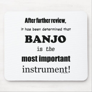 Tapis De Souris Instrument le plus important de Banjo