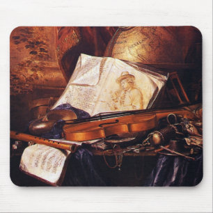 Tapis De Souris Instruments de musique Peinture Cadeaux