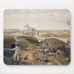 Tapis De Souris Intérieur du Redan, plat 'de Seat de guerre