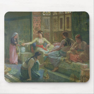 Tapis De Souris Intérieur d'un harem, c.1865