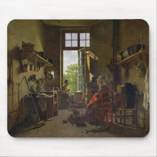 Tapis De Souris Intérieur d'une cuisine, 1815
