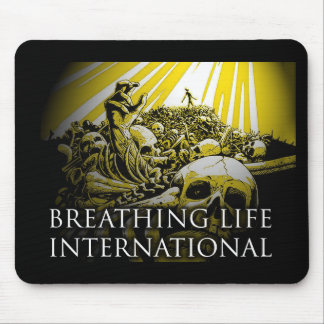 Tapis De Souris International de respiration de la vie