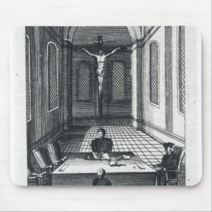 Tapis De Souris Interrogation d'enquête