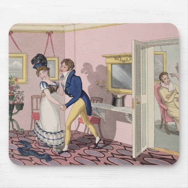 Tapis De Souris Intriguez, plaquez 10 'du Qualificati nécessaire (Devant)