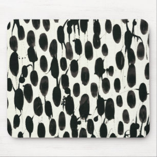 Tapis De Souris Invariable I Aquarelle noire