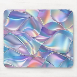 Tapis De Souris Iridescente métallique 6 géométrique