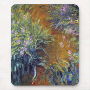 Tapis De Souris Iris par Claude Monet