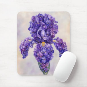 Tapis De Souris Iris Violet Fait de Plusieurs