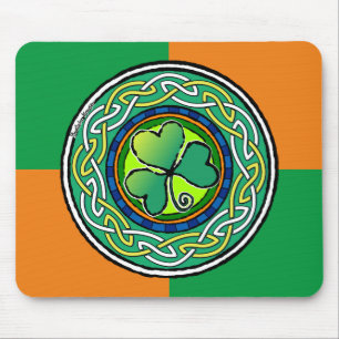 Tapis De Souris Irish shamrock