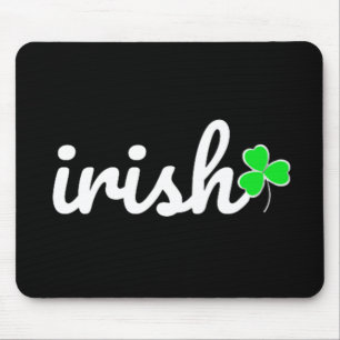 Tapis De Souris Irish St. Patrick's Day Shamrock chanceux