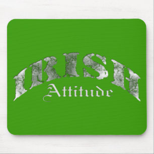 Tapis De Souris Irlandais - Trouble d'attitude