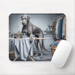 Tapis De Souris Irlandais Wolfhound Ironing Clothes