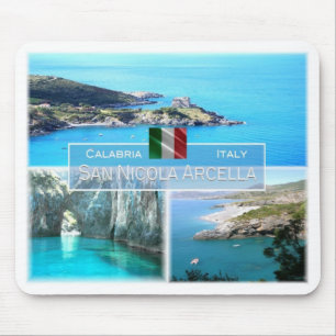 Tapis De Souris IT Italie - Calabre - San Nicola Arcella -