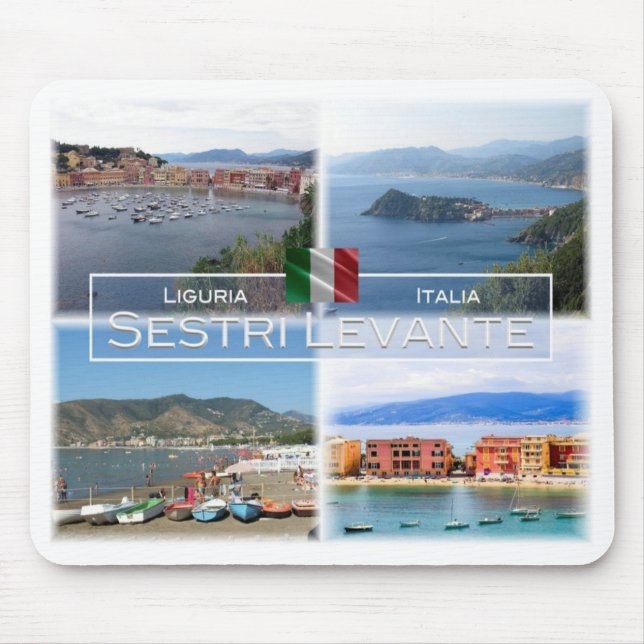 Tapis De Souris IT Italie - Ligurie - Sestri Levante - (Devant)