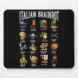 Tapis De Souris Italian Brainrot Ballerina Ino Personnage Meme Mix
