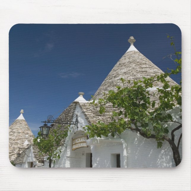 Tapis De Souris Italie, Pouilles, Alberobello, Terra dei Trulli, 2 (Devant)