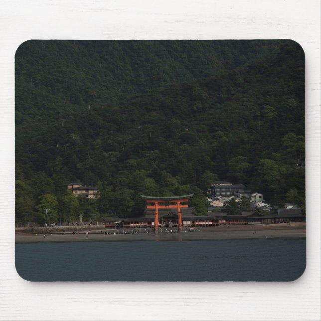 Tapis De Souris Itsukushima Sanctuaire Torii Mousepad (Devant)