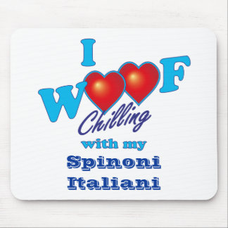 Tapis De Souris J'aboie Spinone Italiano