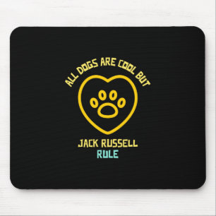 Tapis De Souris Jack russell chiens règle chien mignon animal ani