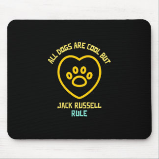 Tapis De Souris Jack russell chiens règle chien mignon animal anim