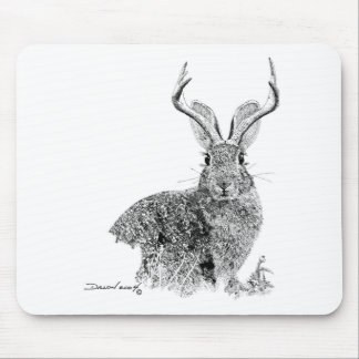 Tapis De Souris Jackalope