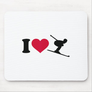 Tapis De Souris J'adore le ski _2 