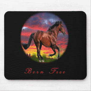 Tapis De Souris J'adore les chevaux