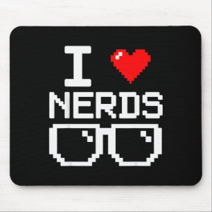 Tapis De Souris J'adore les nerds Je adore les nerds pour le livre