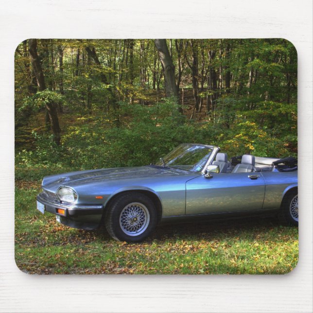 Tapis De Souris Jaguar XJS V12 Cabriolet (Devant)