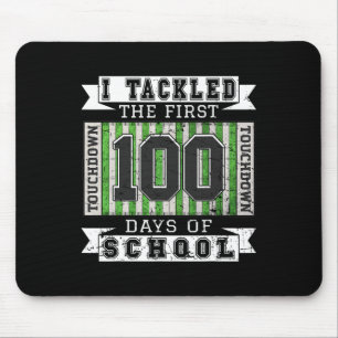 Tapis De Souris J'ai relevé les 100 premiers jours d'école - Vinta