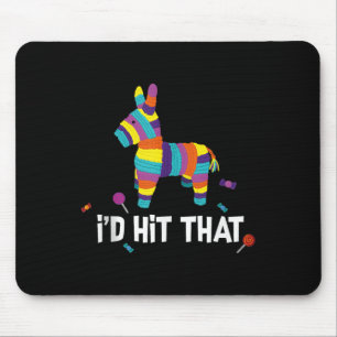 Tapis De Souris J'Ai Touché Le Débardeur Mexicain Pinata Cinco De 