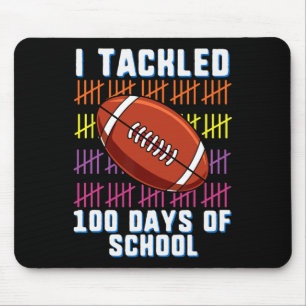 Tapis De Souris J'Ai Traité 100 Jours De Football Scolaire Garçons