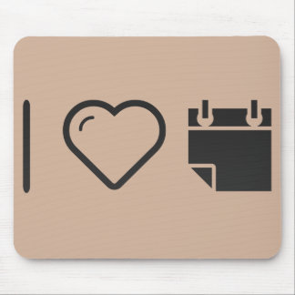 Tapis De Souris J'aime arrache des calendriers